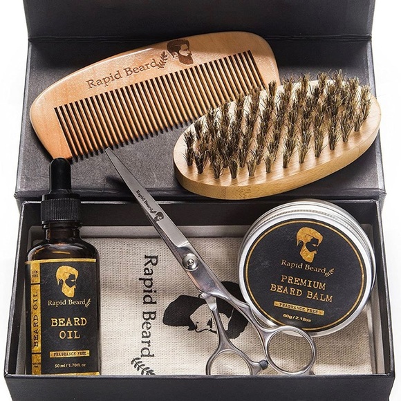 Beard Grooming & Trimming Kit for Men’s Care - Picture 4 of 5